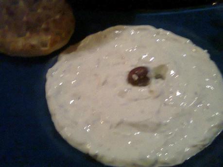 Calabacines con salsa tzatziki