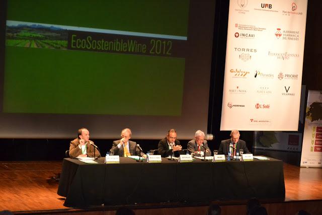 Entrega de premios Vinum Nature en EcoSostenible Wine 2012