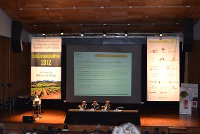 Entrega de premios Vinum Nature en EcoSostenible Wine 2012
