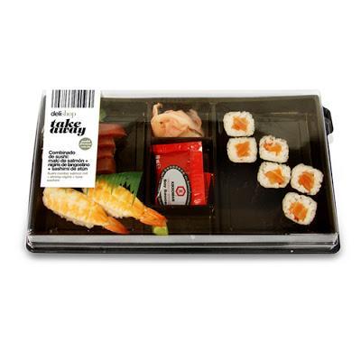 Pequeños placeres: sushi a domicilio