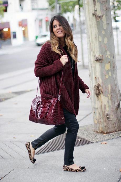 Oxblood, burgundy… burdeos ¡es tendencia!