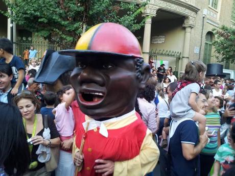 LOS GIGANTES Y CABEZUDOS EN LAS FIESTAS DEL PILAR DE ZARAGOZA