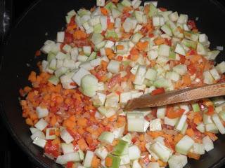 Alubias rojas con verduras