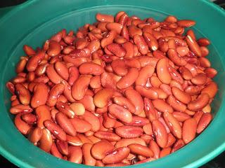 Alubias rojas con verduras