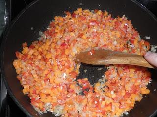 Alubias rojas con verduras