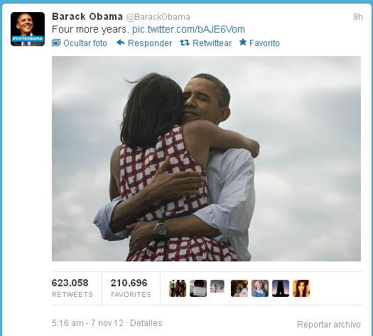 Obama Twitter Four More Years