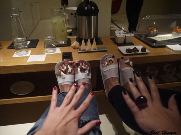 Manicura essie en el Bliss Spa de Barcelona