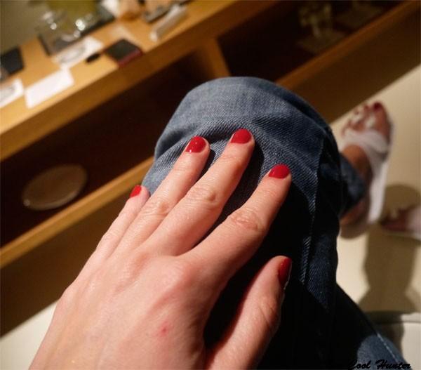 Manicura essie en el Bliss Spa de Barcelona