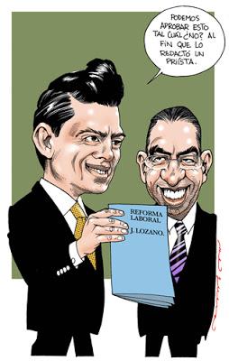 Estancada la negociación entre PRI y PAN sobre reforma laboral