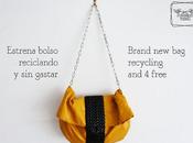 Bolso reciclando cinturón "tote" recycling belt tote