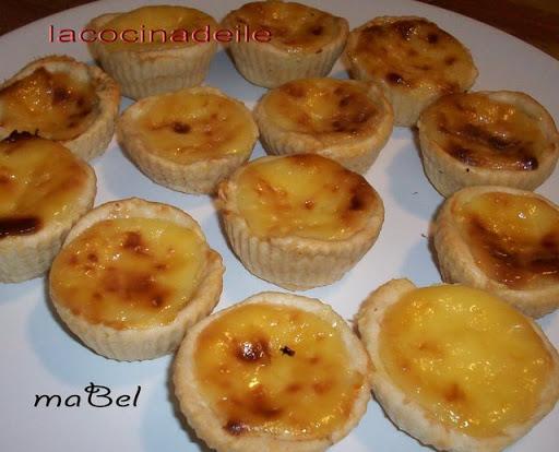 Pasteles portugueses de nata - Pasteis de Belem