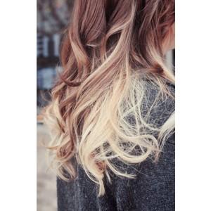 Puntas más claras*Ombre hair tendencia en el cabello