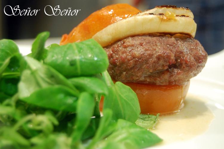 Hamburguesa de tomate: La hamburguesa perfecta.