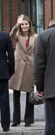 El look de Dña. Letizia en Alcañiz y Caspe