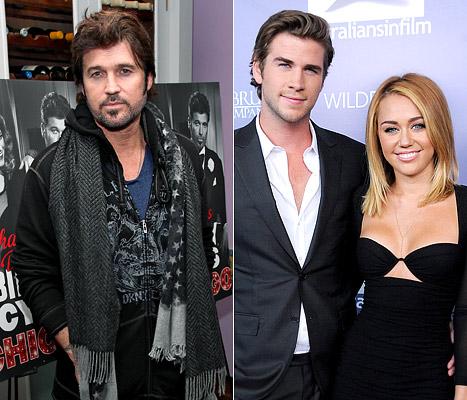 Billy Ray Cyrus bromea con el compromiso de Miley y Liam