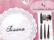 #50. Marca sitios blondas/Doily tablesettings