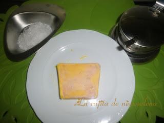 Crujiente de foie al caramelo