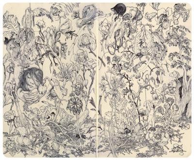 James Jean sketchbook