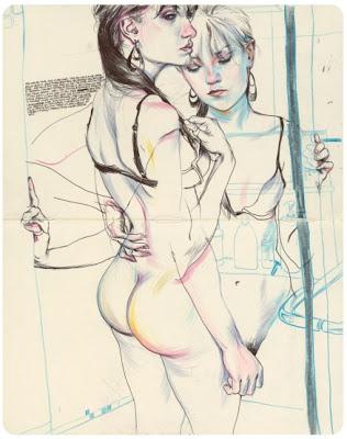 James Jean sketchbook