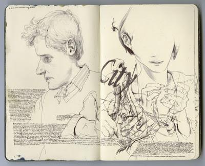 James Jean sketchbook