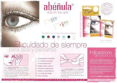 Cuidando mis ojos y pestañas . . . Abéñula
