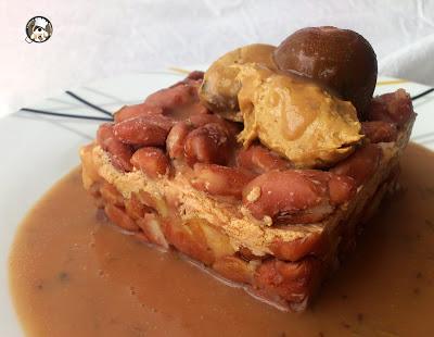 Recetas rápidas: Alubias rojas con foie de pato y parfait de boletus, queso y piñones
