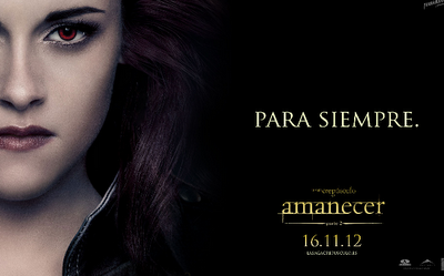 La Saga Crepusculo: Amanecer 2 Kristen Stewart, Robert Pattinson, 