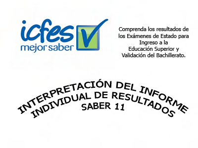 ICFES INTERPRETACIÓN DEL INFORME INDIVIDUAL DE RESULTADOS