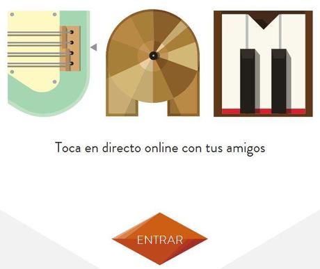 Jam with Chrome te permite tocar música en línea con tus amigos, aún si se encuentran lejos