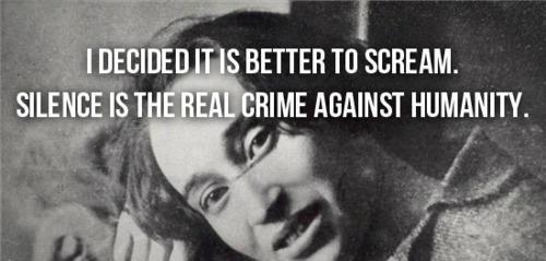 Y se esuchara el grito...