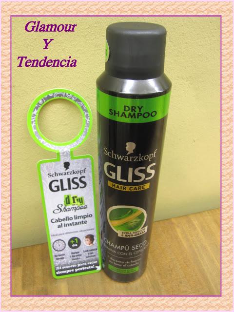Nuevo champú seco de Gliss