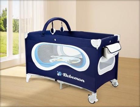 Cuna de viaje Oasis 2 alturas marca Bebemon Mejor bolso para cochecito y mejor cuna de viaje (Premios Todopapás 2012)