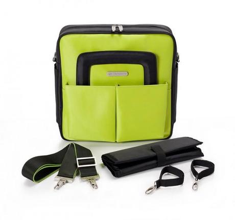 Bebemon Noname GreenAcid bag Mejor bolso para cochecito y mejor cuna de viaje (Premios Todopapás 2012)