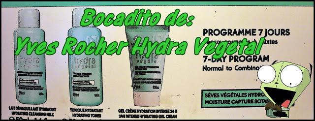 Un bocadito de Hydra Vegetal de Yves Rocher