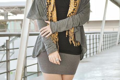 Look of the day: Grey & Black lovelystyle (1)