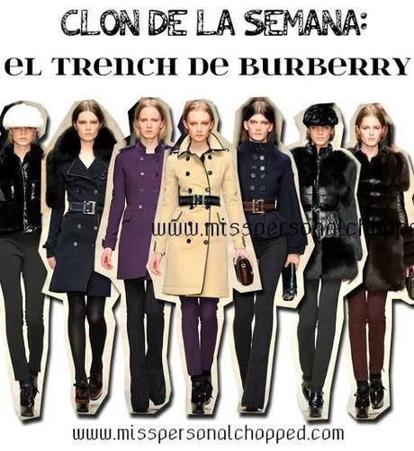 CLON: El trench de BURBERRY (2377€) x BLANCO (45€)! CLON: El trench de BURBERRY (2377€) x BLANCO (45€)!