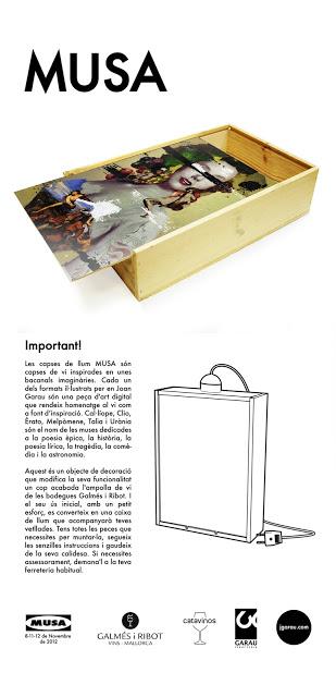 Bacanals imaginàries. Pintura digital de Joan Garau a l'exposició d'art enològic