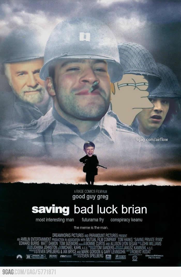 Humor: Salvando A Bad Luck Brian