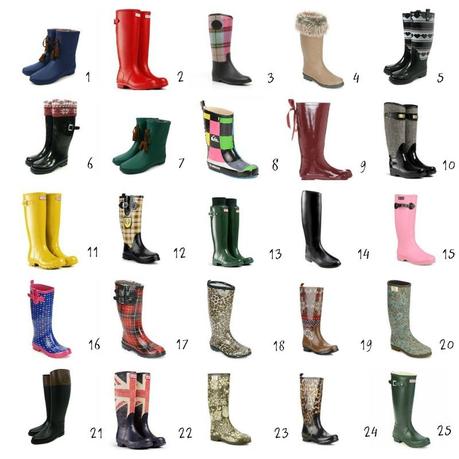 IT'S RAINING... BOOTS!