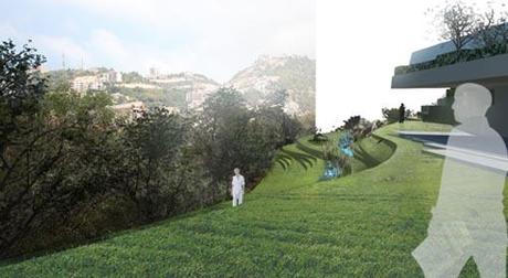 Propuesta de paisajismo para el proyecto de vivienda unifamiliar en Beirut