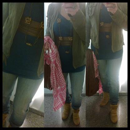 Outfit Sneakers & Militar