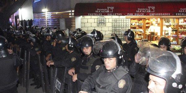 Último recurso el uso de la fuerza en conflicto UACM