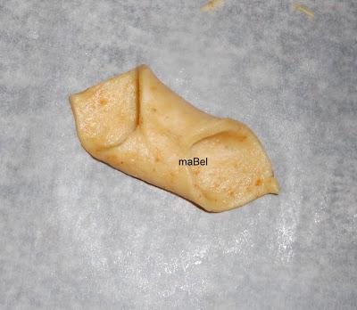 Pestiños de confiteria rellenos de crema pastelera