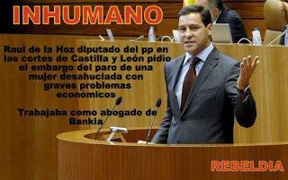 No hagan más paripés y detengan los desahucios. Si quieren, pueden.