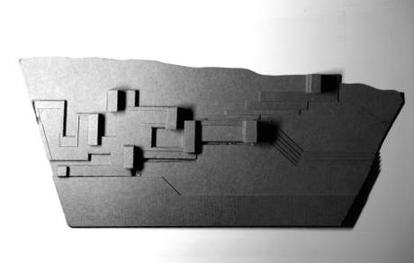 Maqueta2 Hospedería junto al Arga. Jokin Lekumberri