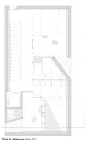 Planta Habitaciones Hospedería junto al Arga. Jokin Lekumberri