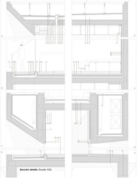 Detalles Constructivos Hospedería junto al Arga. Jokin Lekumberri