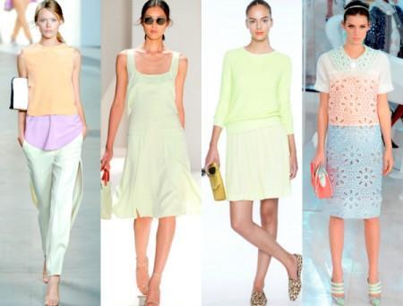 TENDENCIAS DE COLORES Y MODELOS PRIMAVERA-VERANO 2012