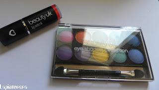 Dos de BeautyUK: Paleta Soho y labial Naughty