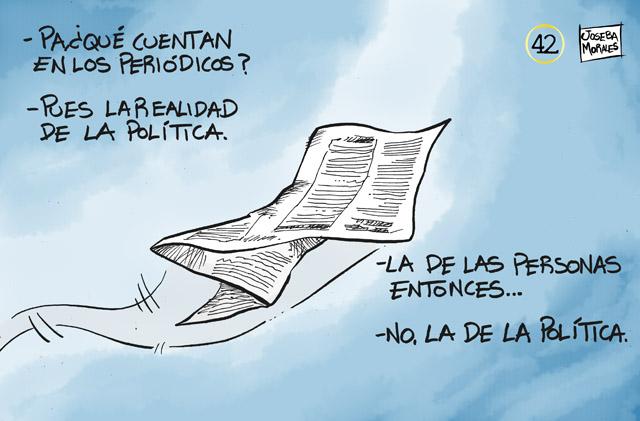 Garabatos de opinión; pa ¿qué cuentan en los periódicos?
